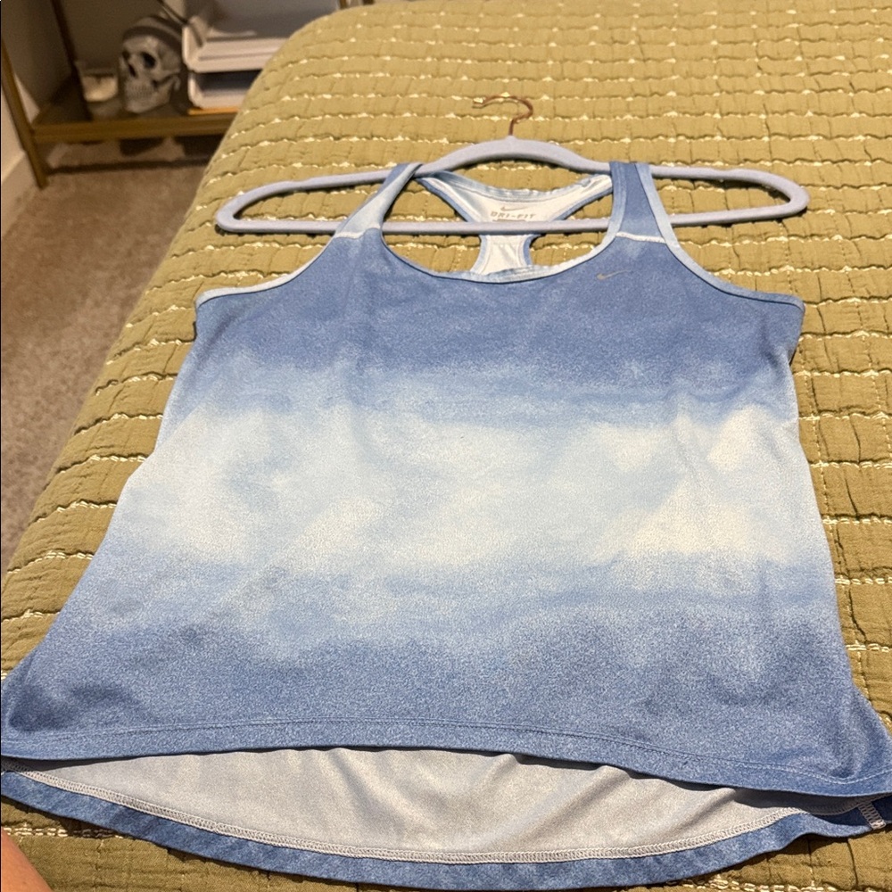 Nike Blue Tank Running